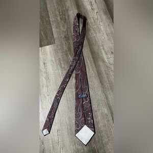 Oscar de la Renta tie- Paisley design, vintage